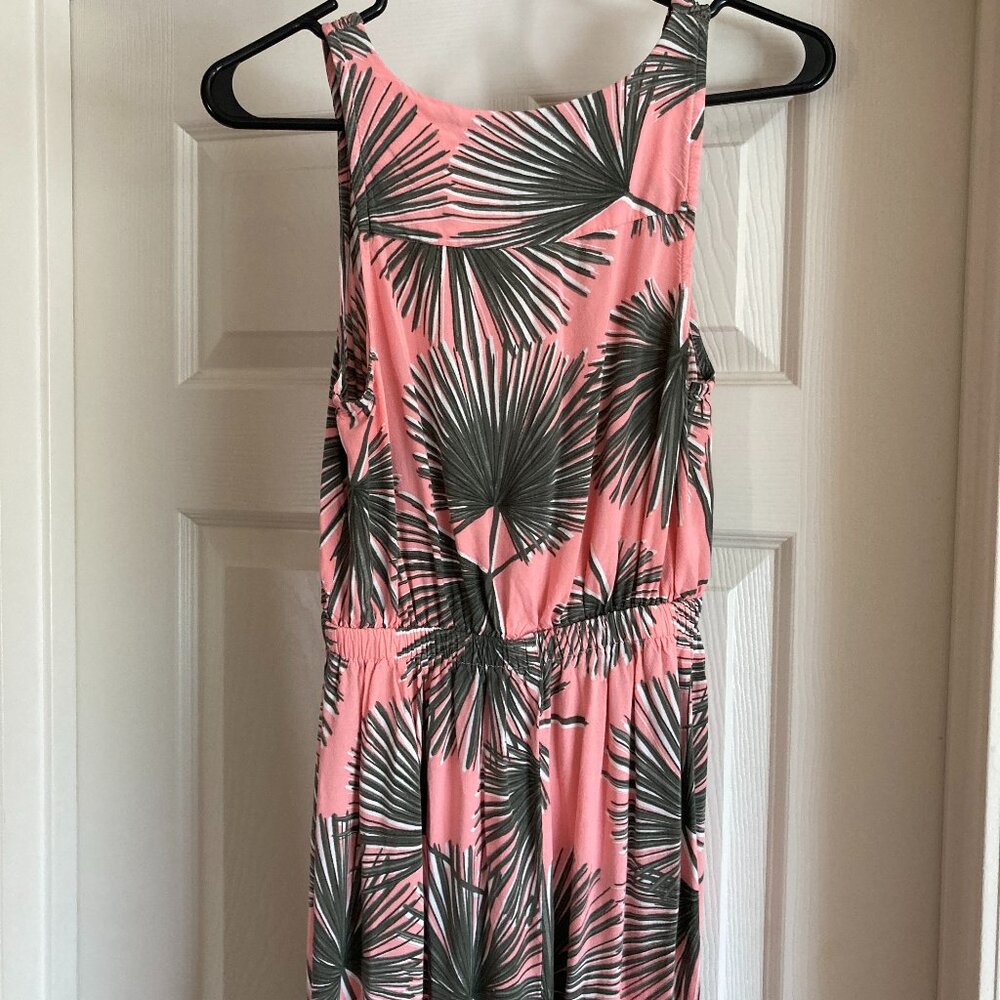 A New Day pink palm print dress size XS - Picture 4 of 5